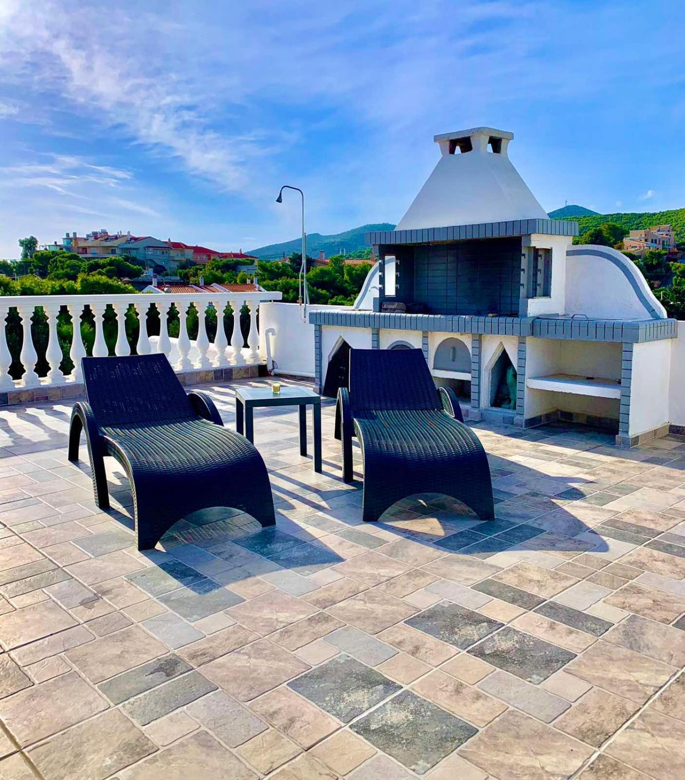 Sounio Golden View Villas Cap Cap Sounion Extérieur photo